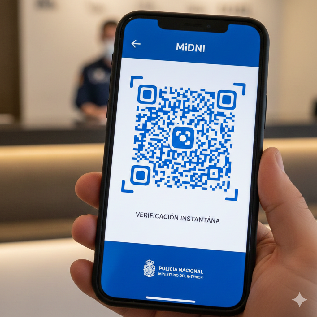 El nuevo MiDNI llega a los alojamientos: Todo lo que tu establecimiento debe saber